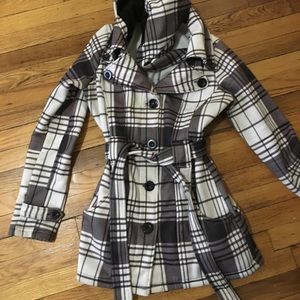 ❗️FLASH SALE❗️ Vintage Peacoat with quirky print